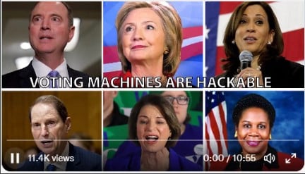 Democrats sharing the vulnerability of voting machines and systems